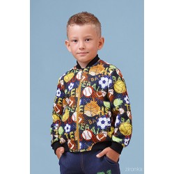 Куртка-Бомбер для мальчика р.98-110 Zironka 48-8014-1